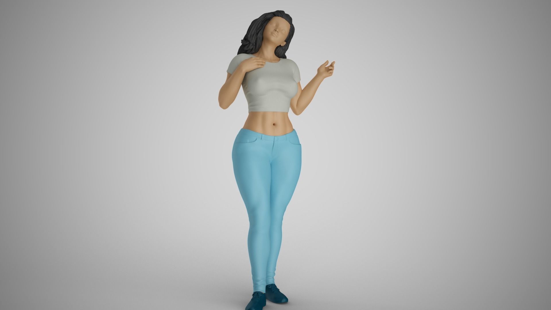 Politely Refuse 3D print model_4