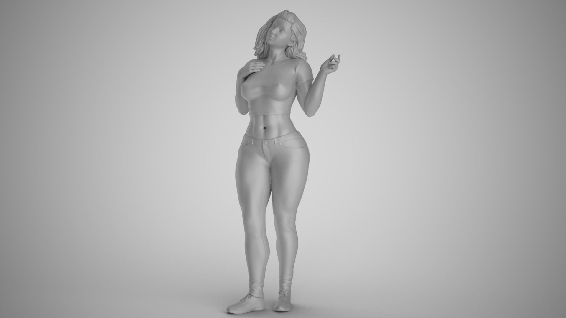 Politely Refuse 3D print model_2