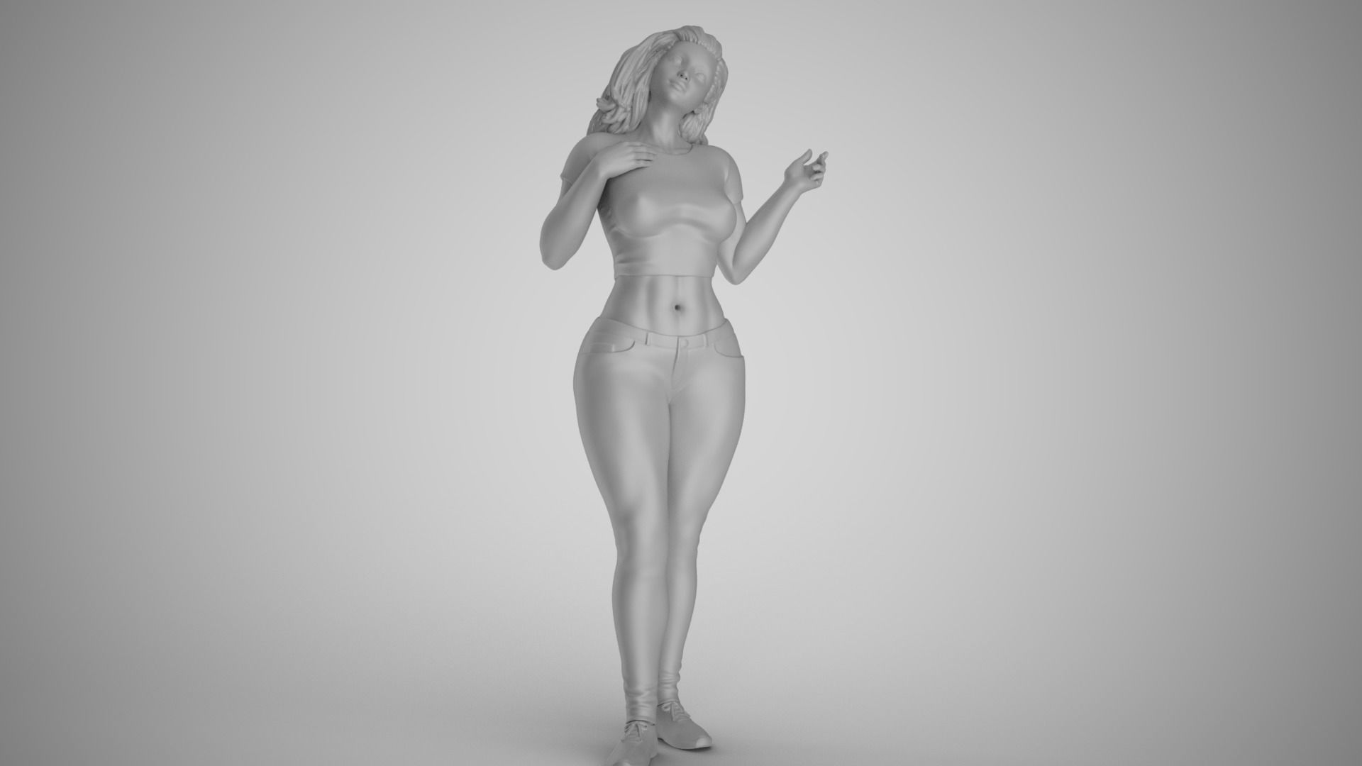 Politely Refuse 3D print model_3
