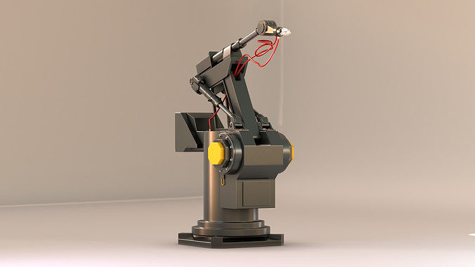 DUM-E Model robotic arm 3D model