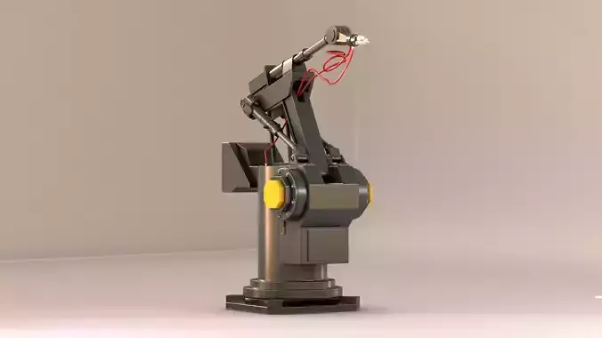 DUM-E Model robotic arm 3D model