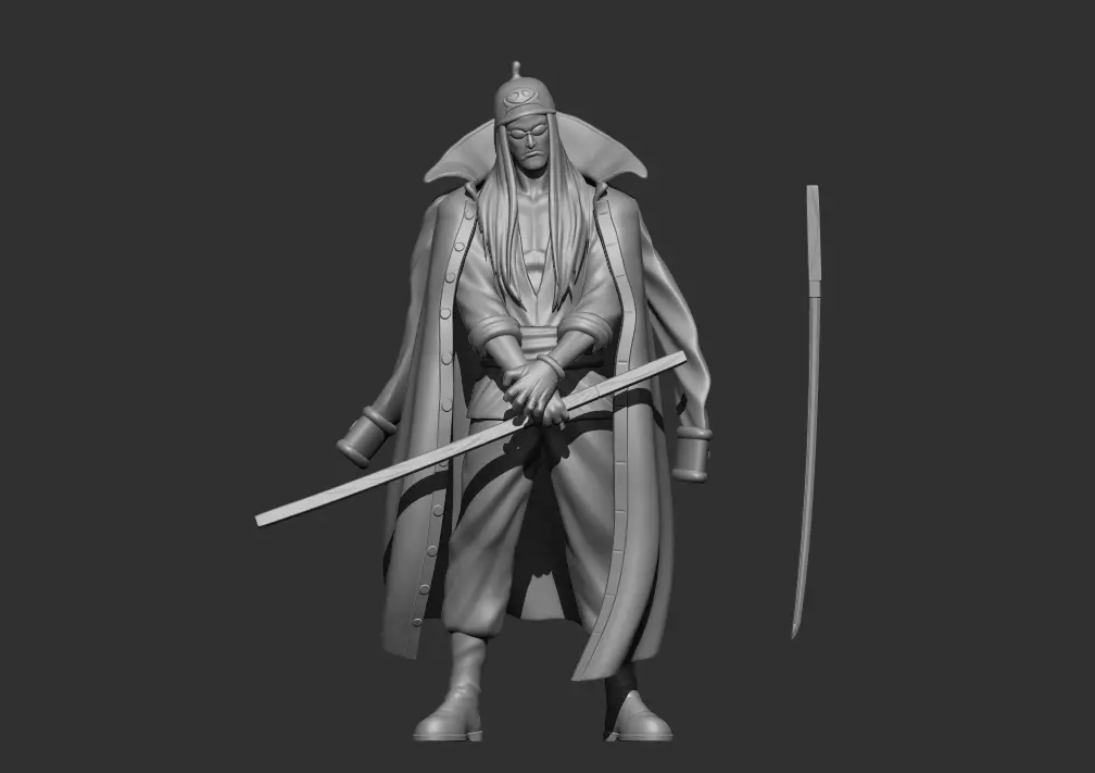 Onepeice Redhair Pirates Crew - Lime Juice 3D print model_0