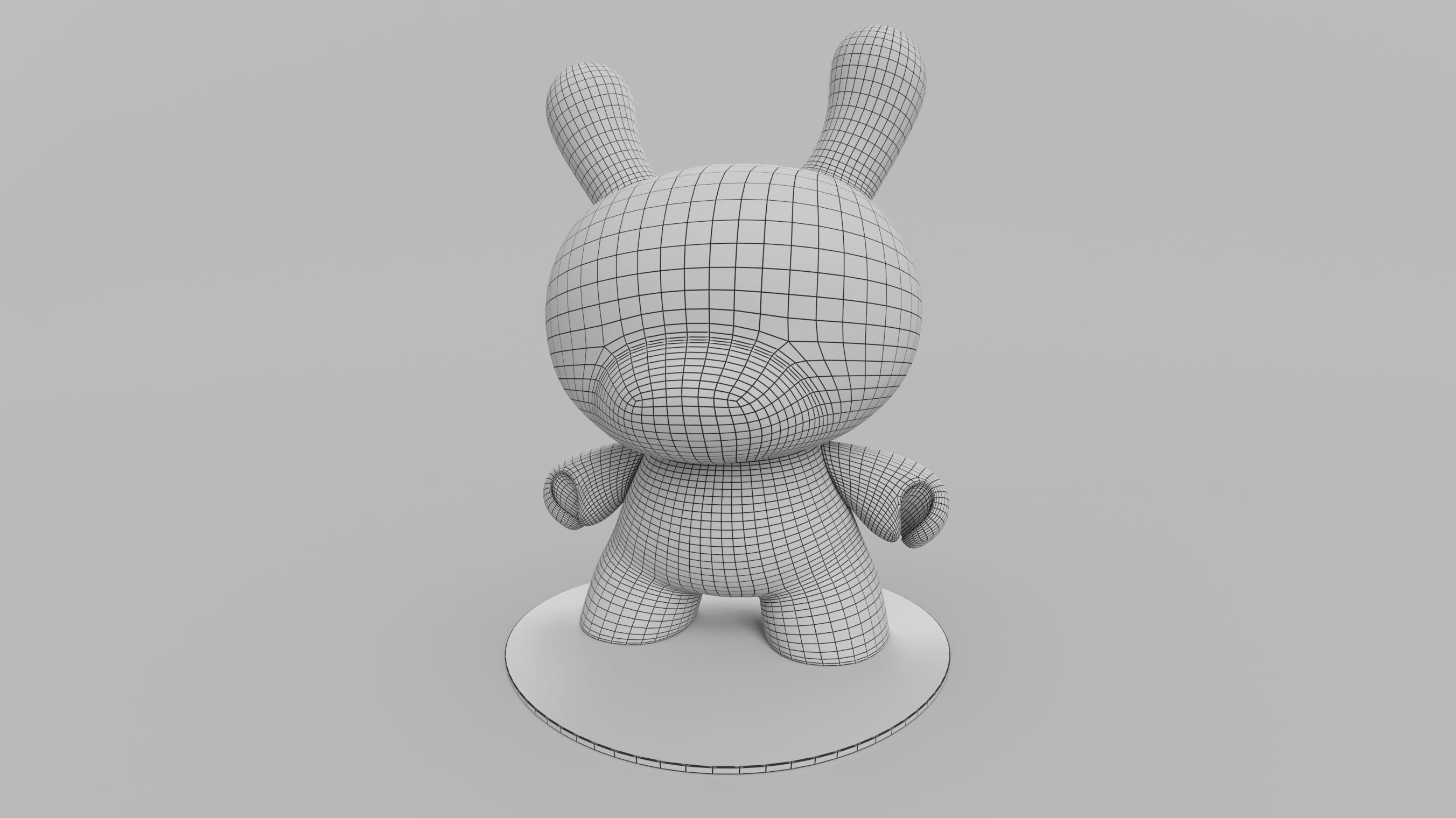 Kidrobot Andy Warhol 20 inch Gold Marilyn Dunny 3D model_23