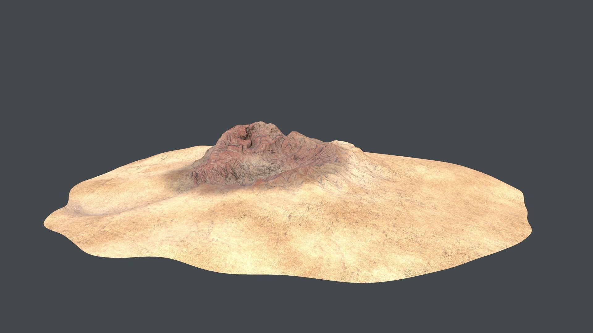 desert Low-poly 3D model_15