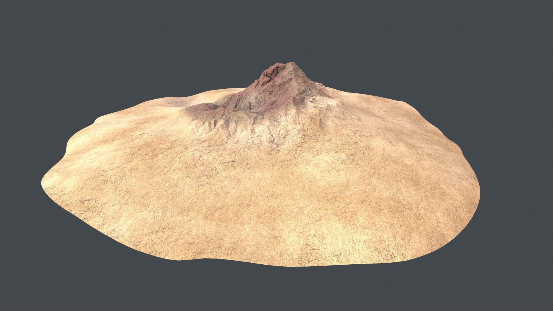 desert Low-poly 3D model_17