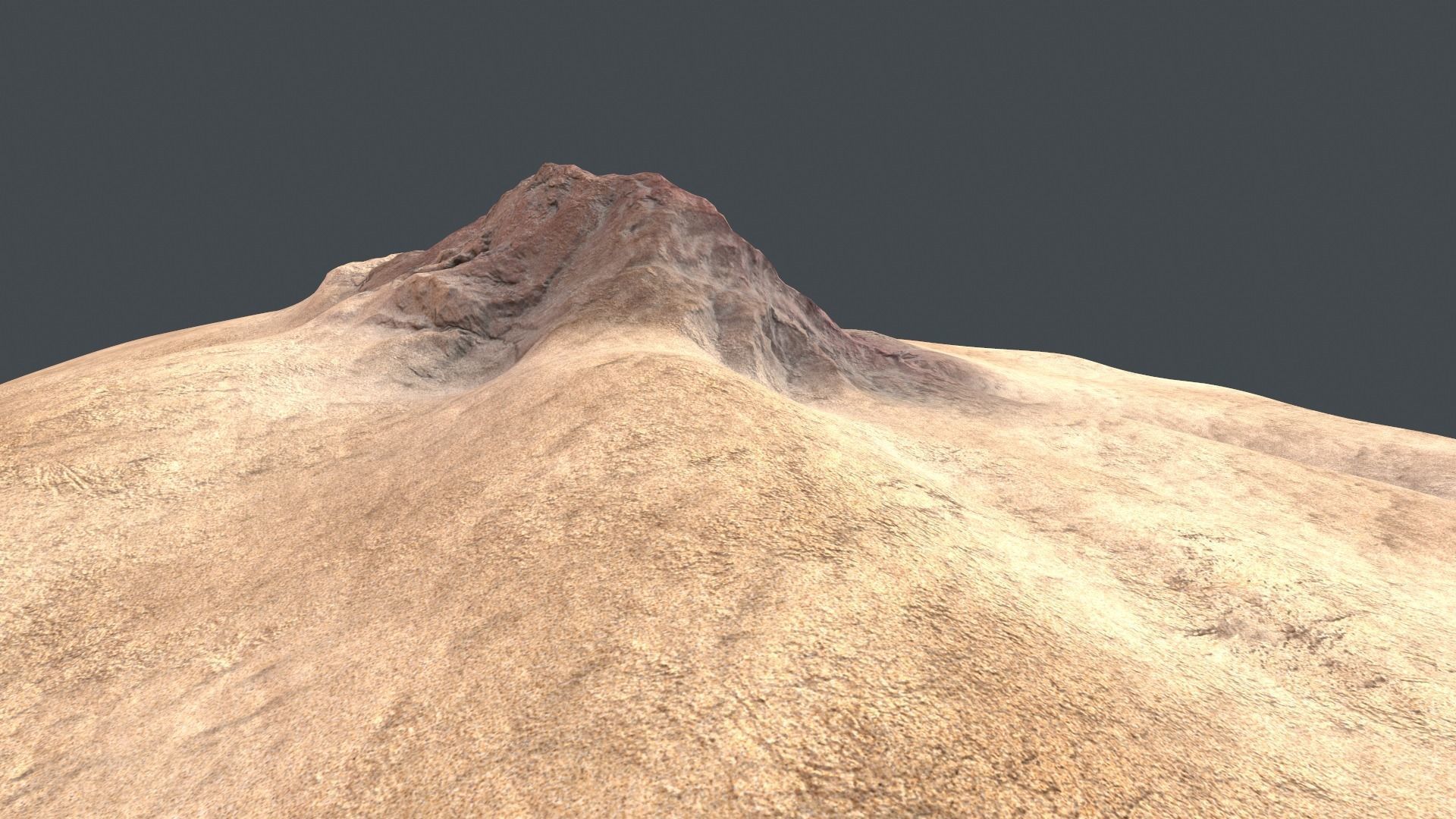 desert Low-poly 3D model_8