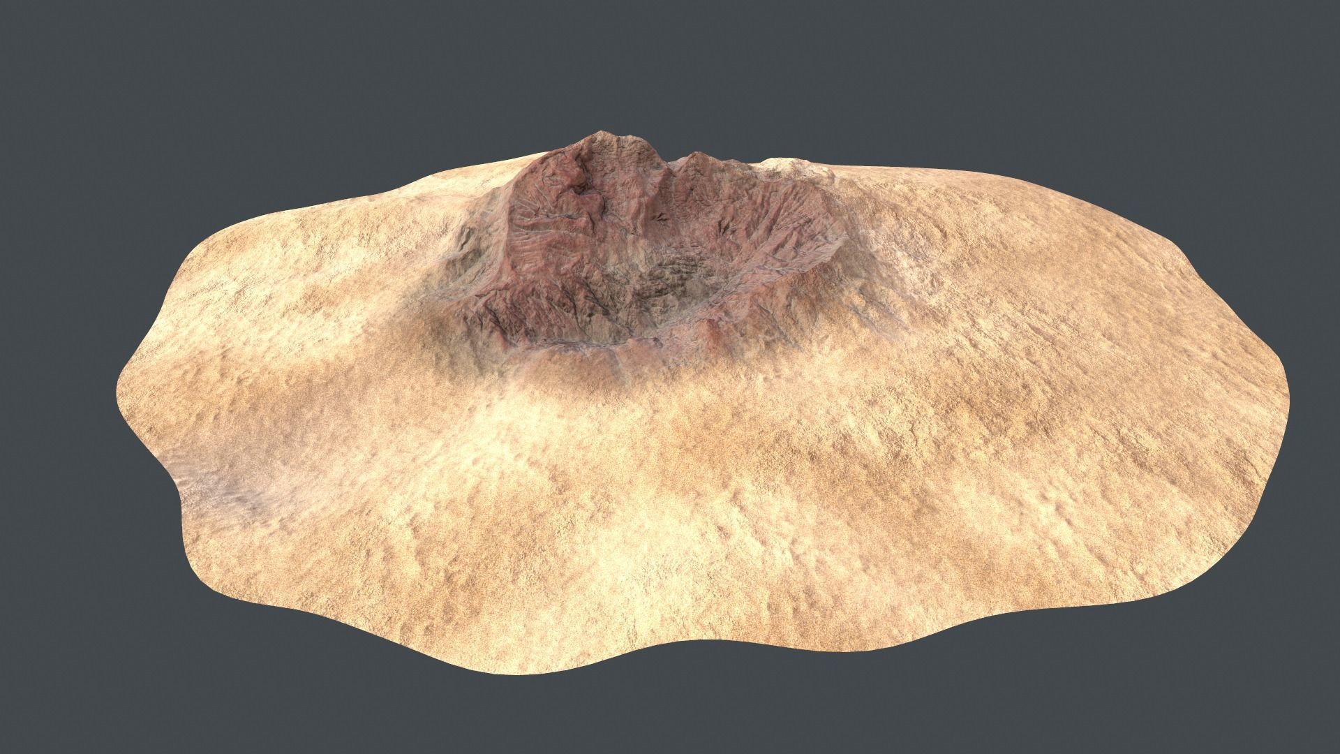 desert Low-poly 3D model_21