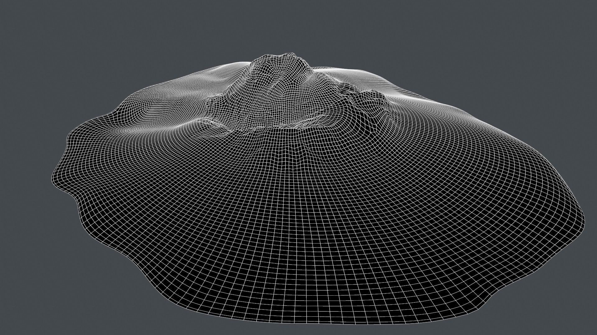 desert Low-poly 3D model_22