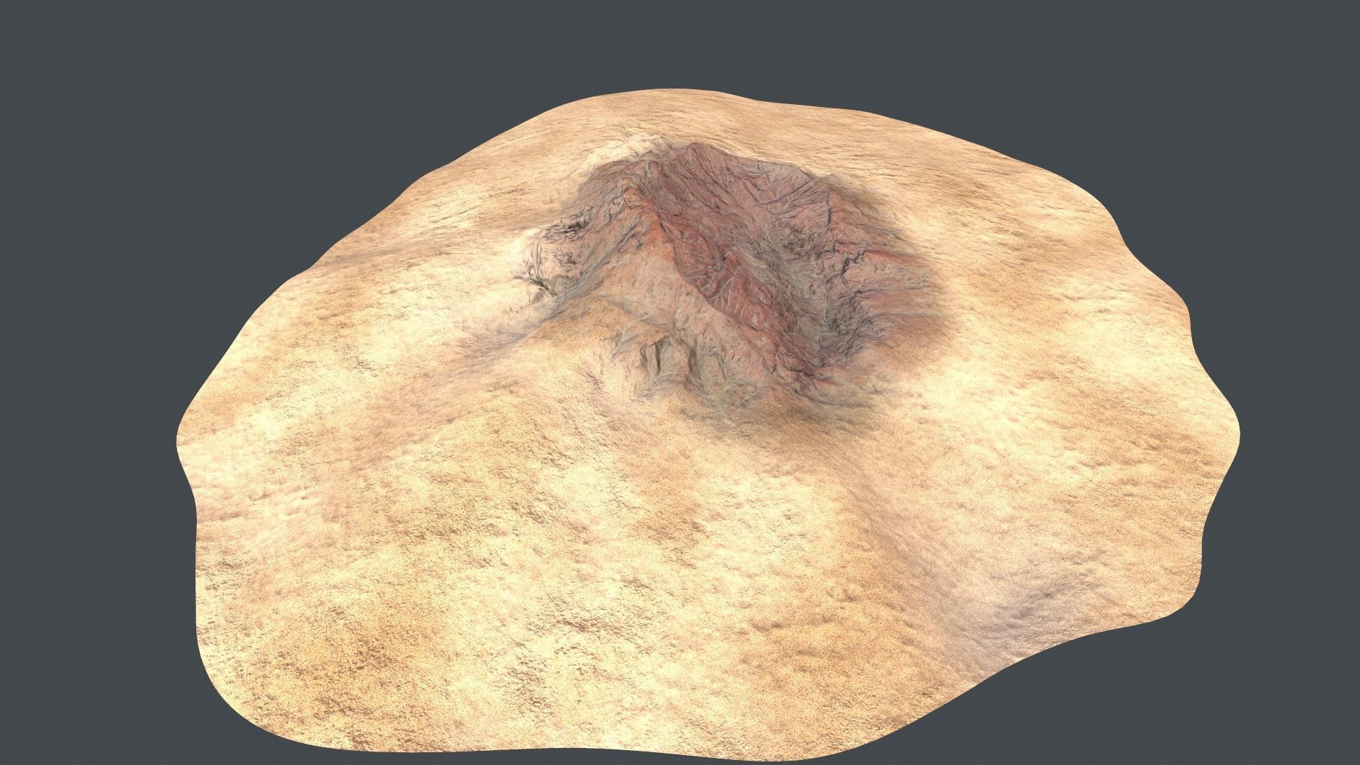 desert Low-poly 3D model_25