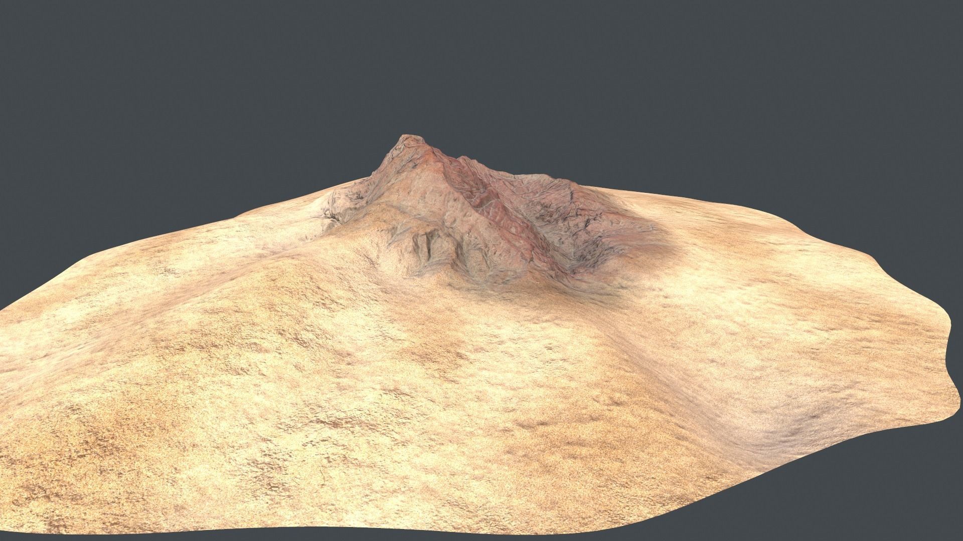 desert Low-poly 3D model_18