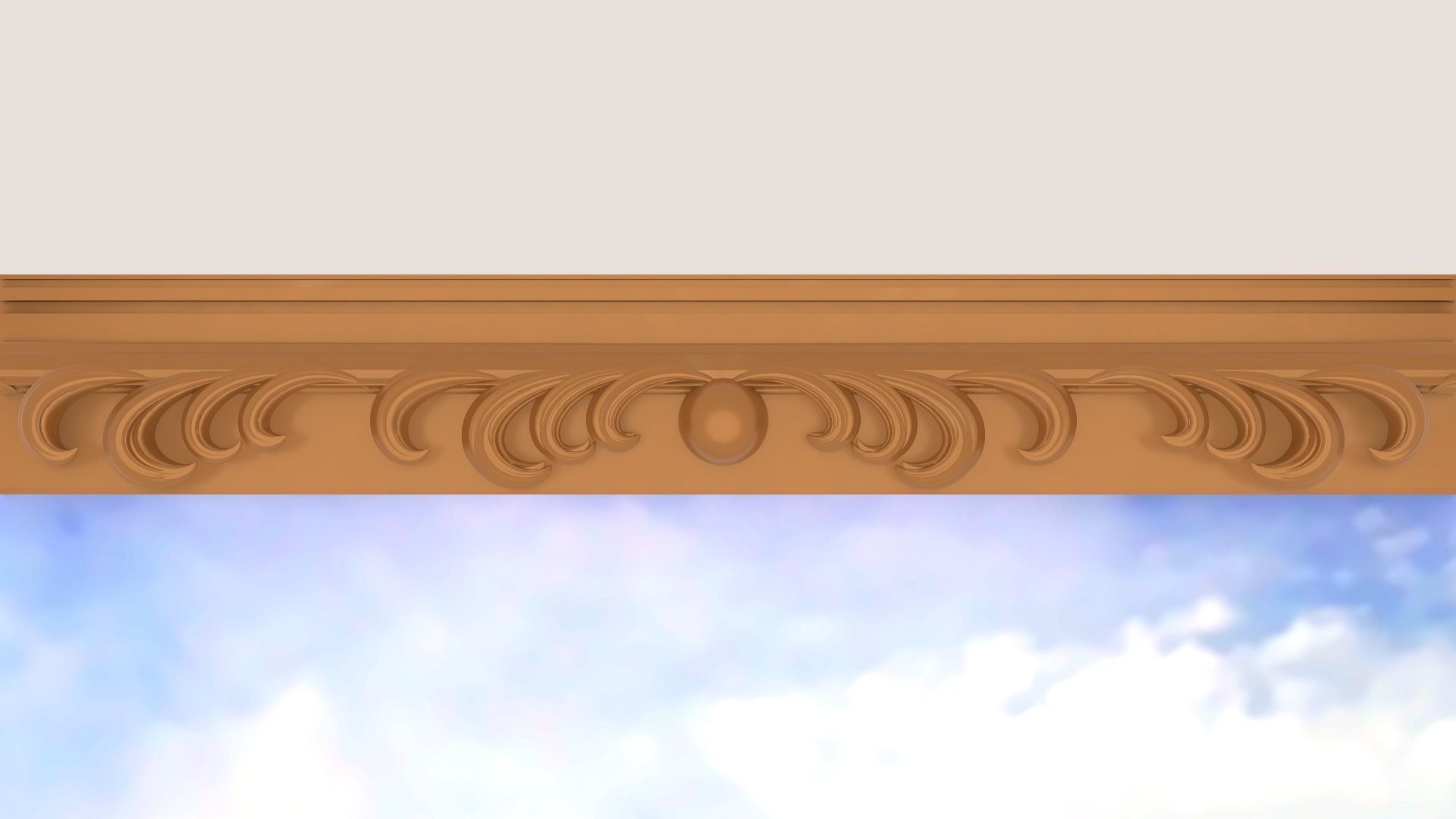 Framed painting Nature 2 3D model_17