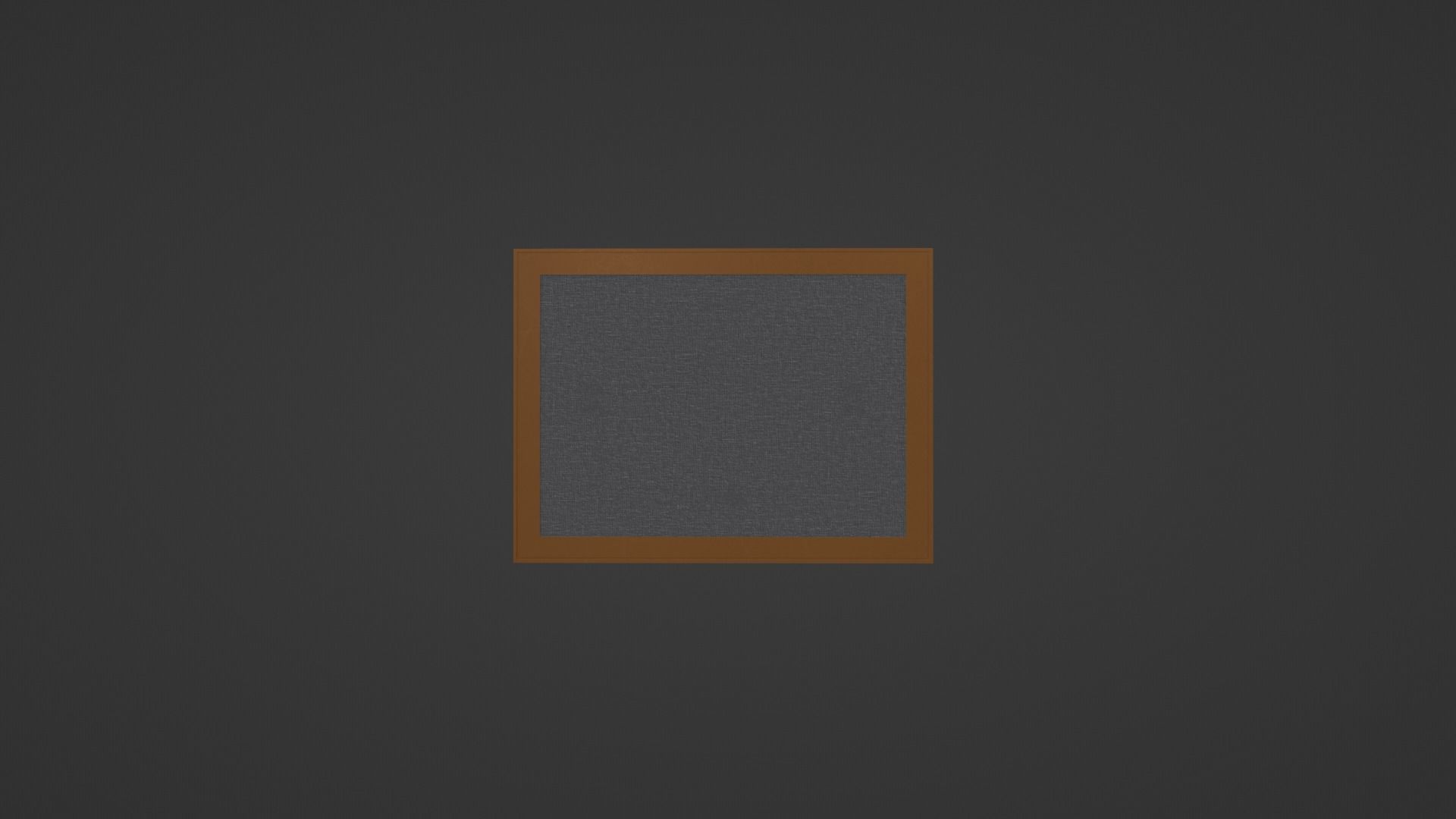 Framed painting Nature 2 3D model_7