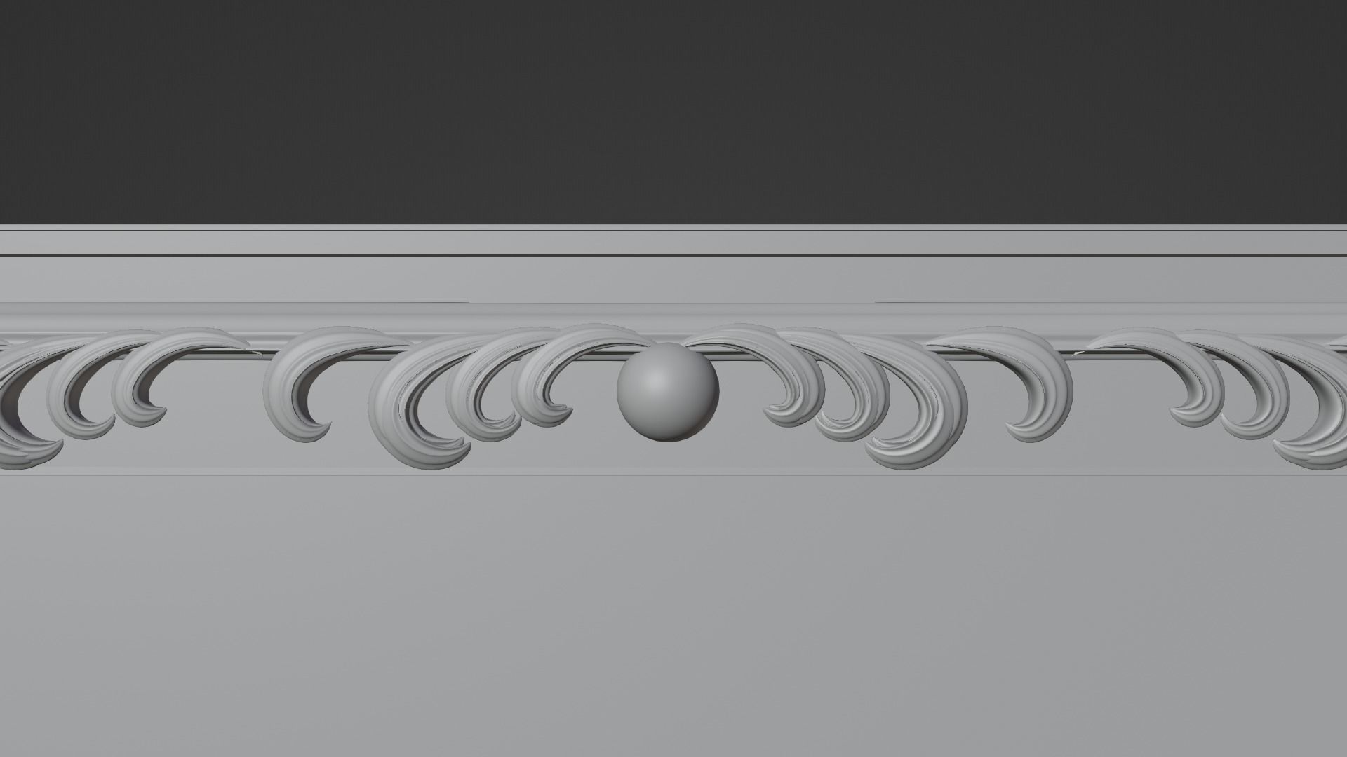 Framed painting Nature 2 3D model_14