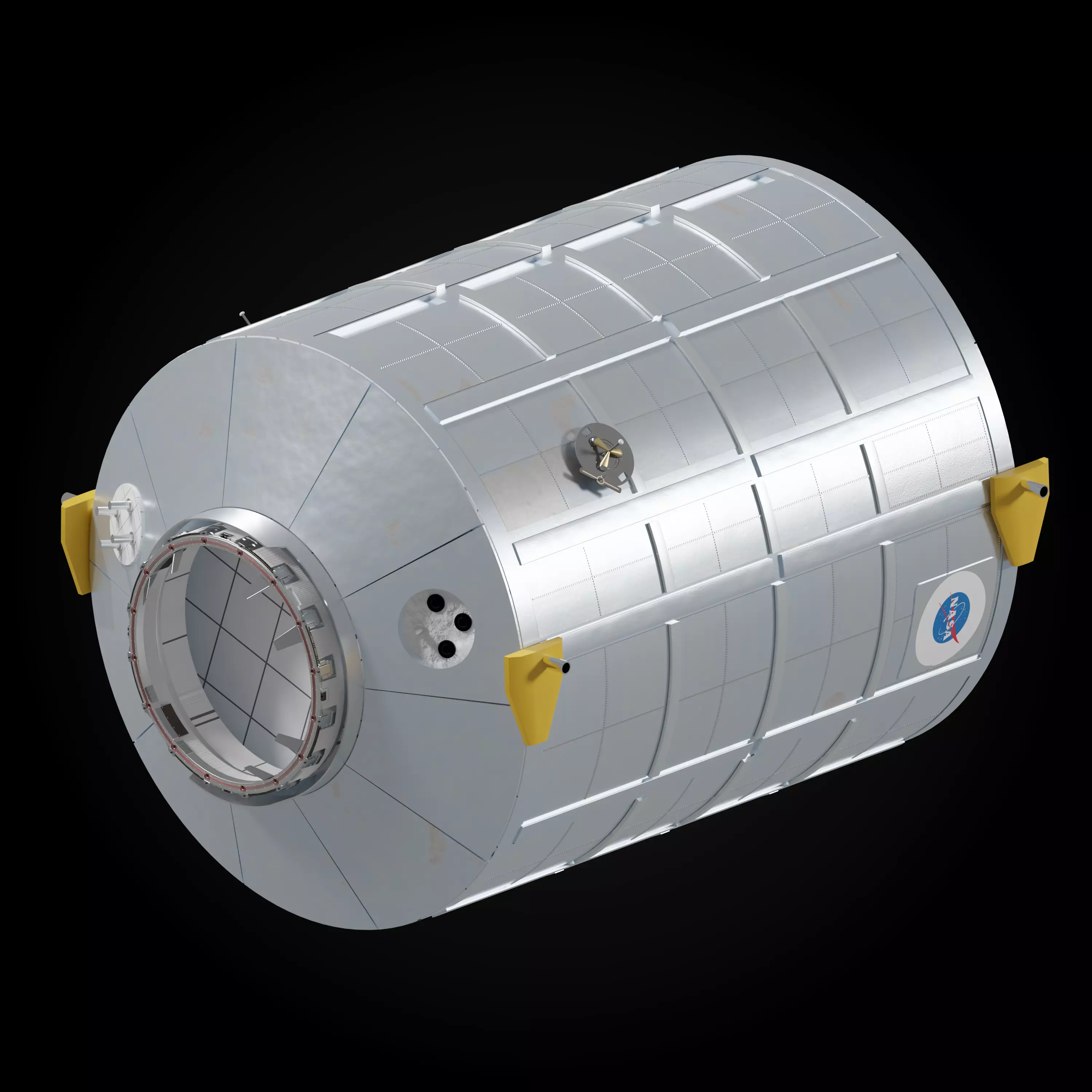 Multi-Purpose Logistics Module 3D model