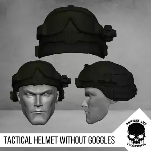 Tactical Helmet Without Goggles for 6 inch action figures