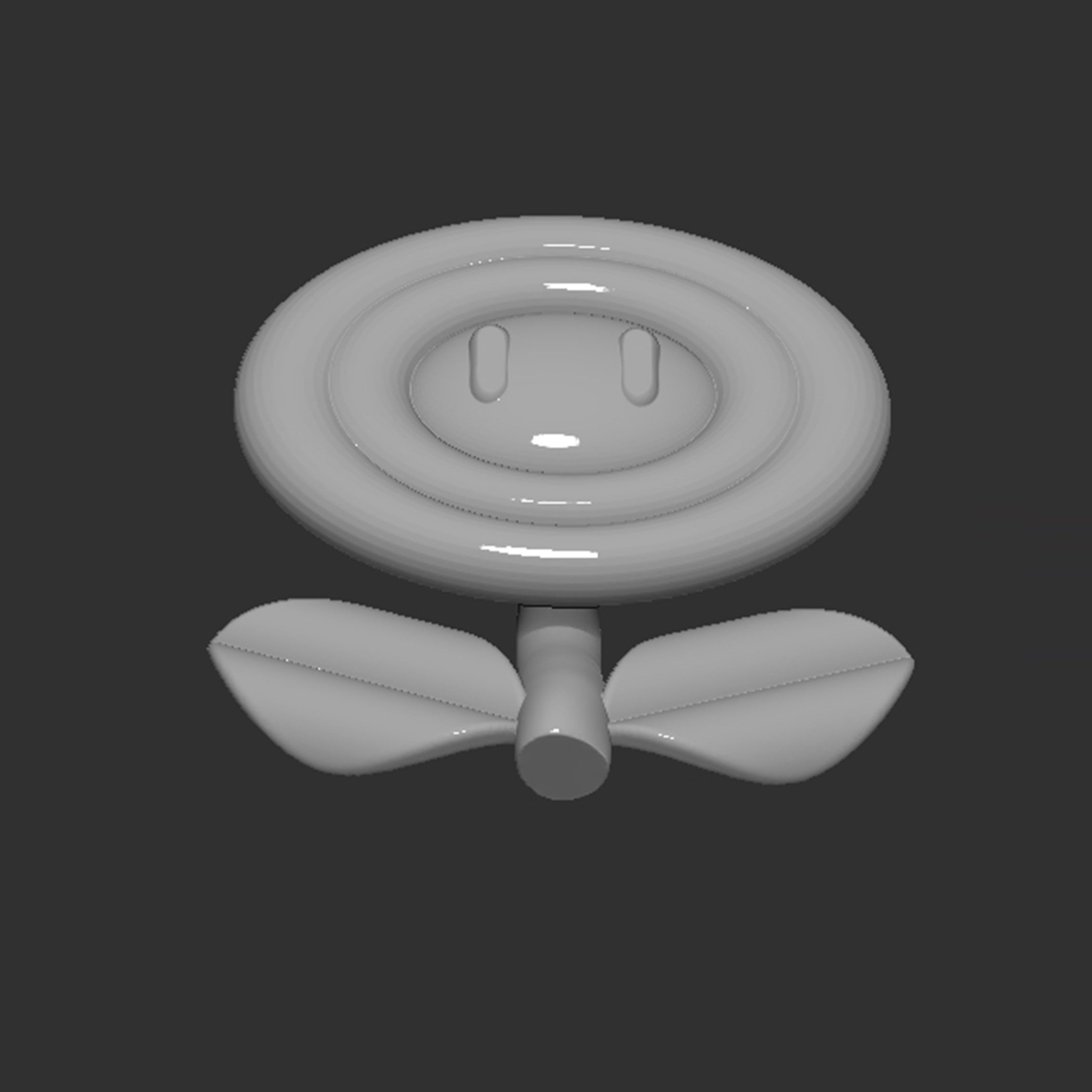 Mario Flower 3D print model_17