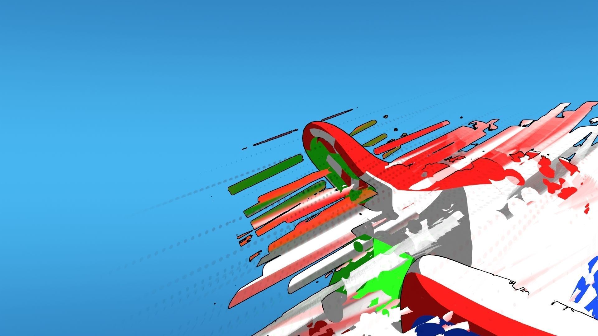 For Anime in Blender - Motion Smear 3D model_6