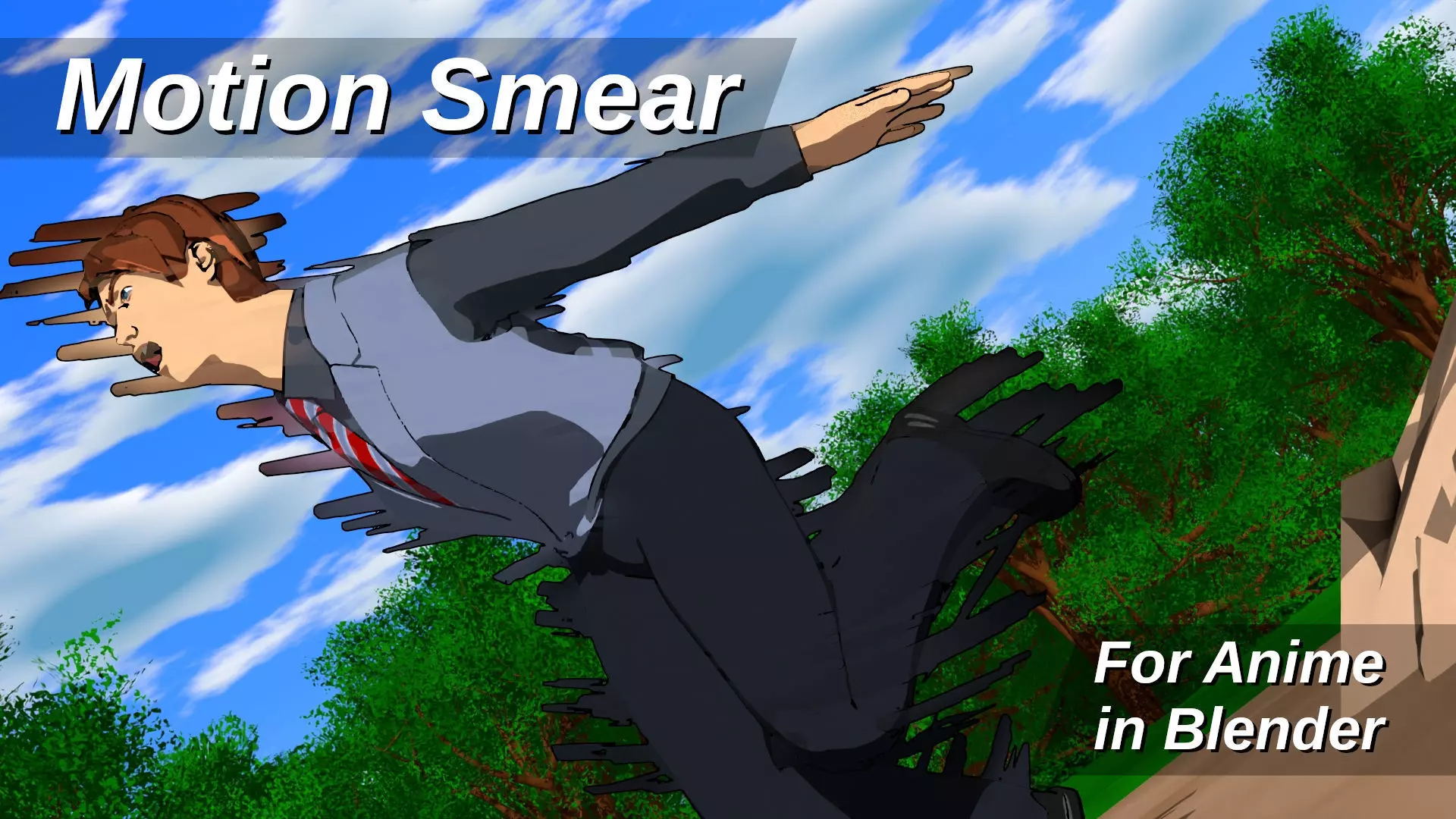For Anime in Blender - Motion Smear 3D model_0