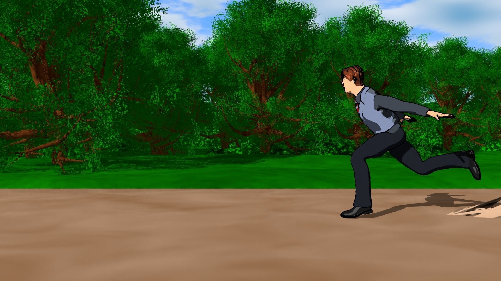 For Anime in Blender - Motion Smear 3D model_27