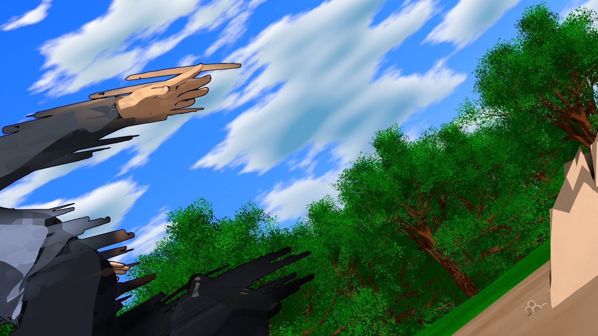 For Anime in Blender - Motion Smear 3D model_34