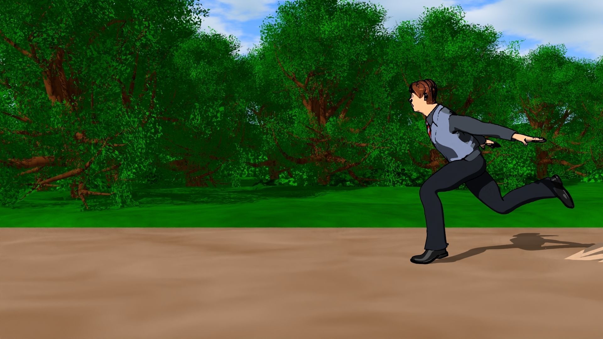 For Anime in Blender - Motion Smear 3D model_28