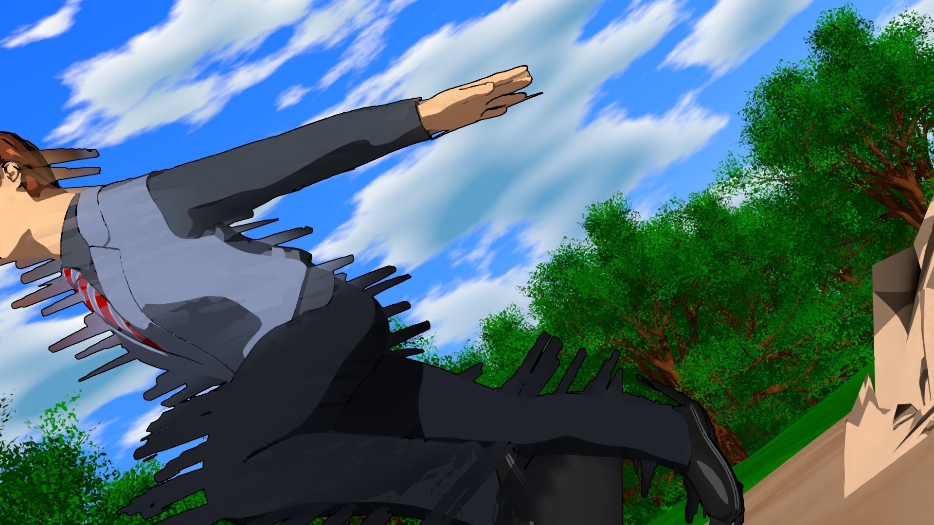 For Anime in Blender - Motion Smear 3D model_32