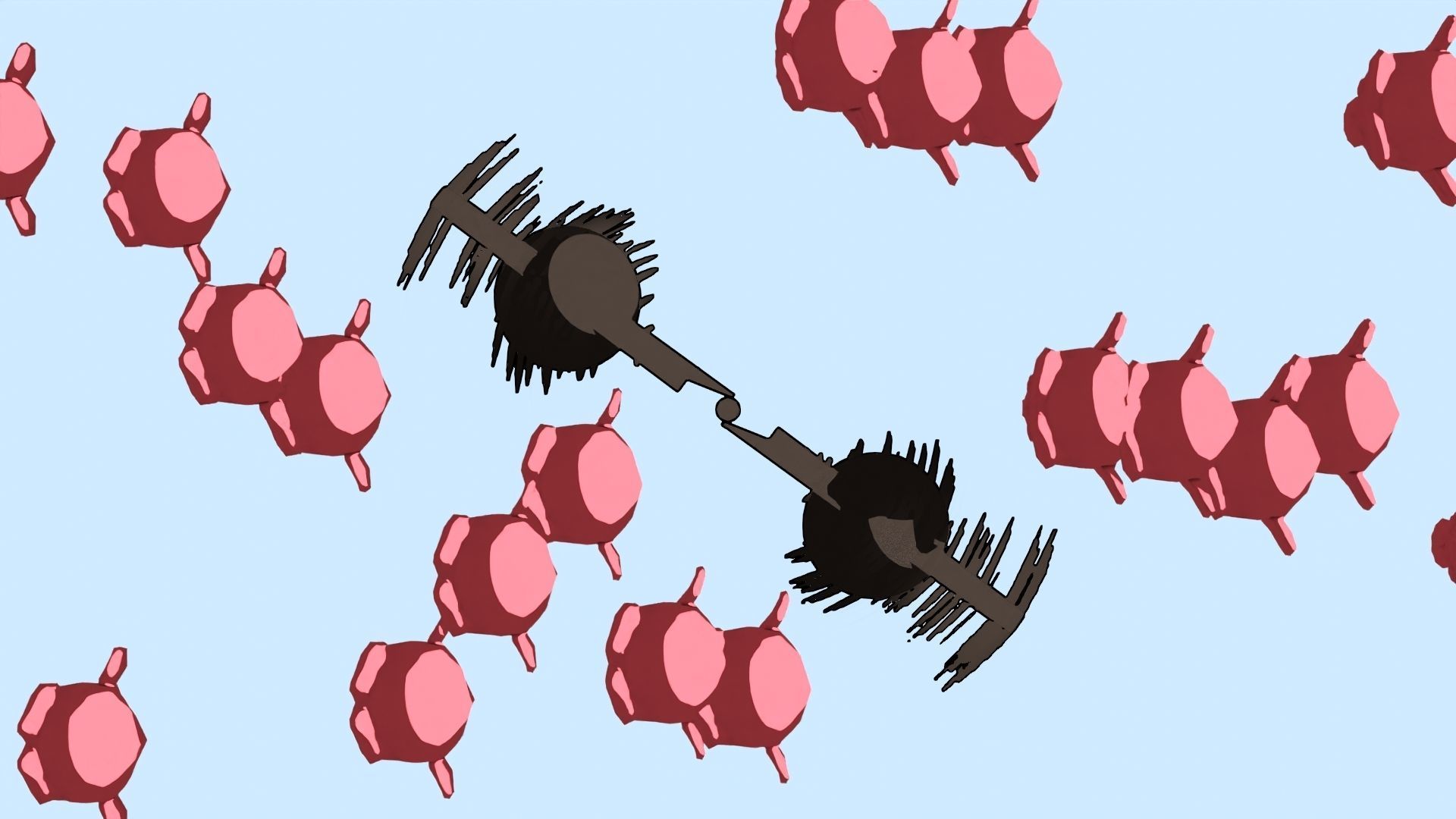 For Anime in Blender - Motion Smear 3D model_12