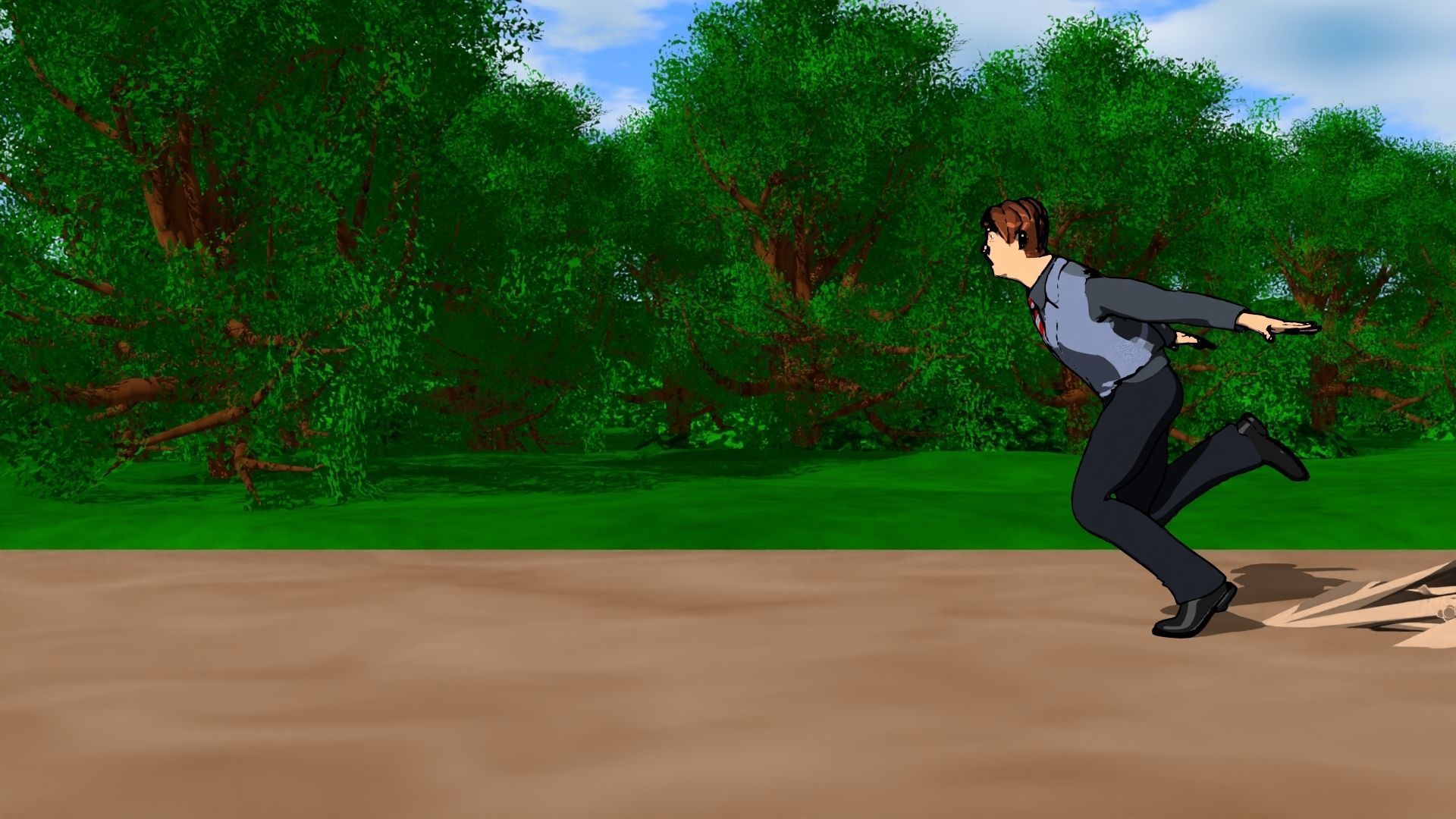 For Anime in Blender - Motion Smear 3D model_30