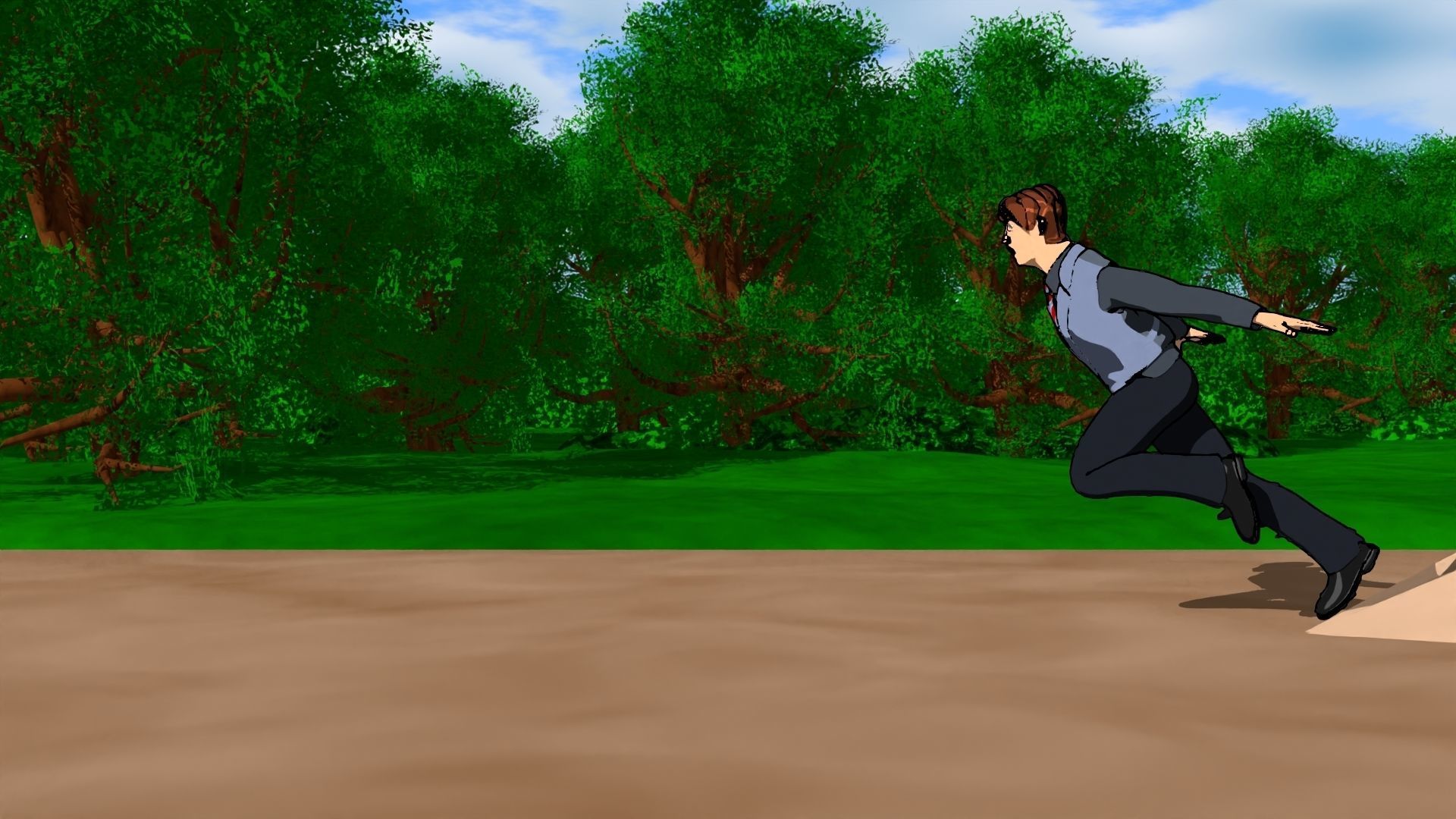 For Anime in Blender - Motion Smear 3D model_24