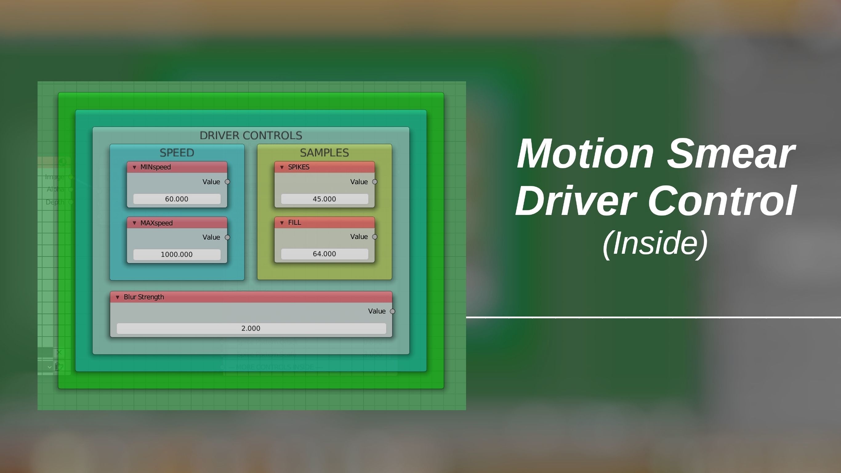 For Anime in Blender - Motion Smear 3D model_4