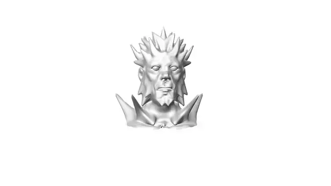 SpikesMaleBust head of character from game of thrones