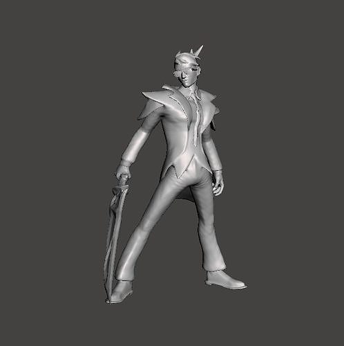 Debonair Master Yi 3D Model 3D print model