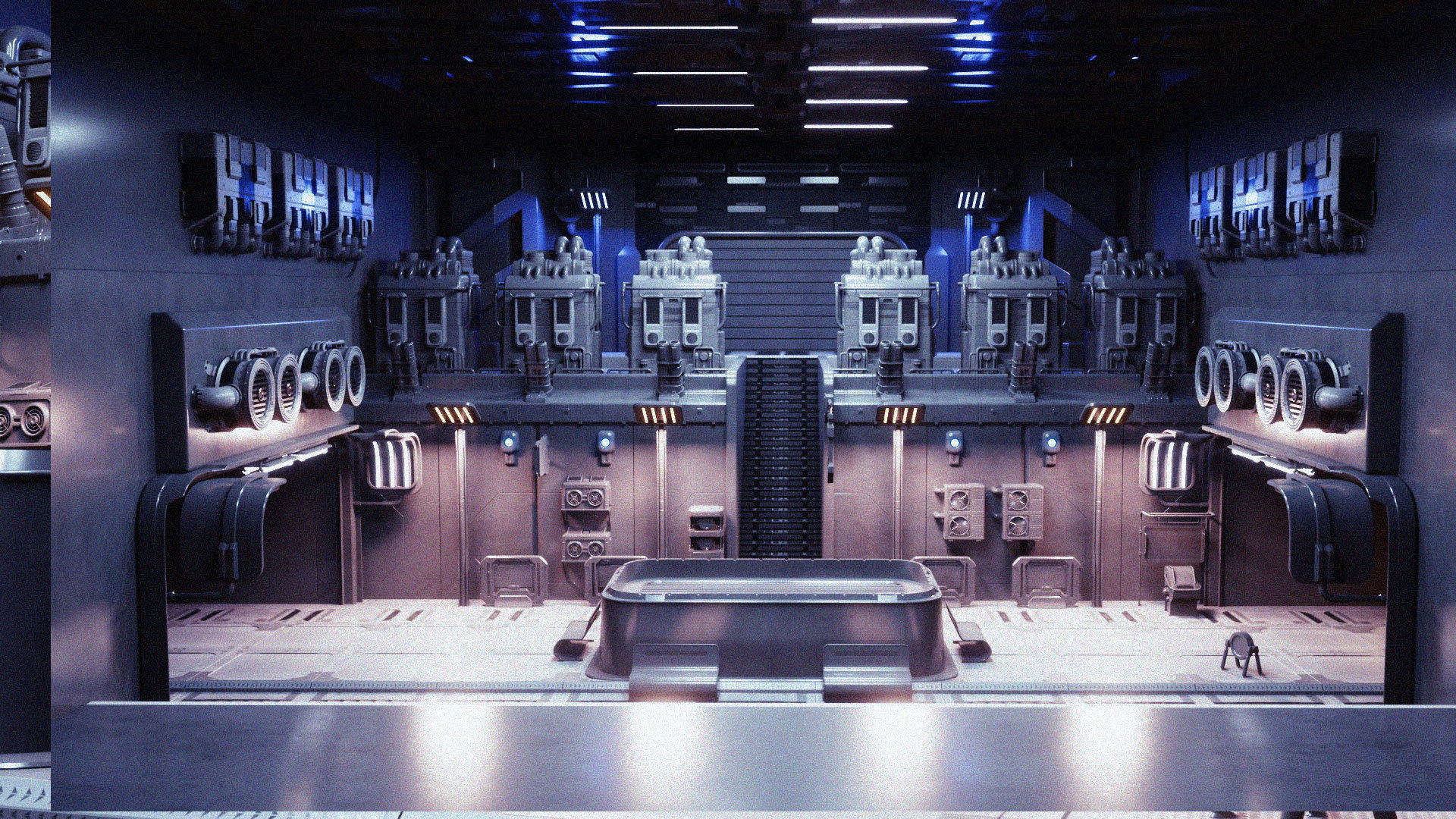 Sci Fi City Assets 3D model_3