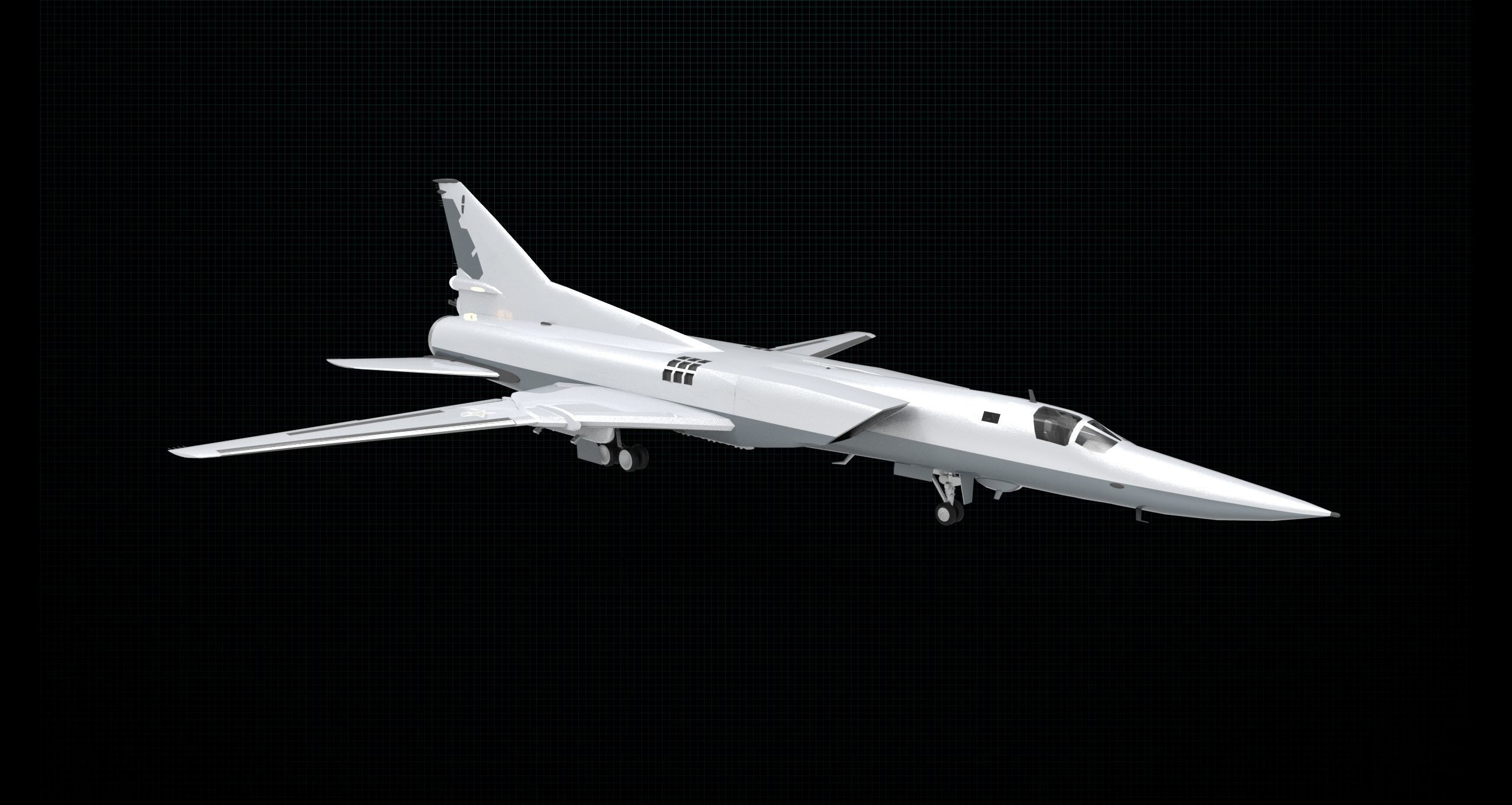 Tupolev TU-22M 3D model_9