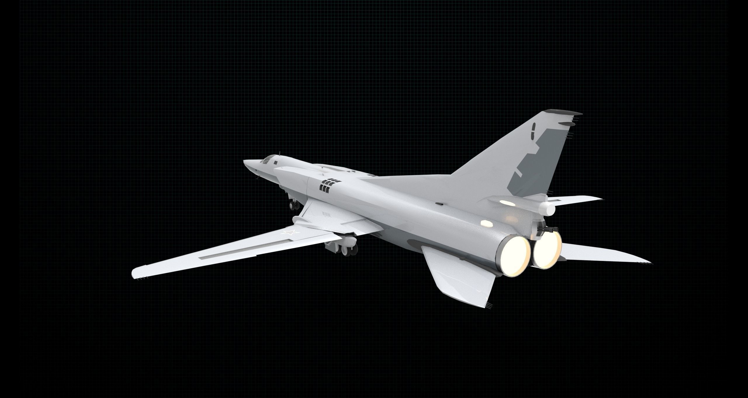 Tupolev TU-22M 3D model_7