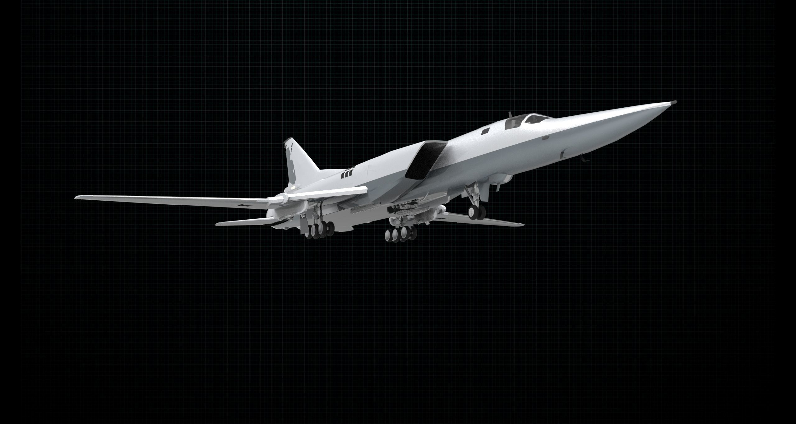 Tupolev TU-22M 3D model_2