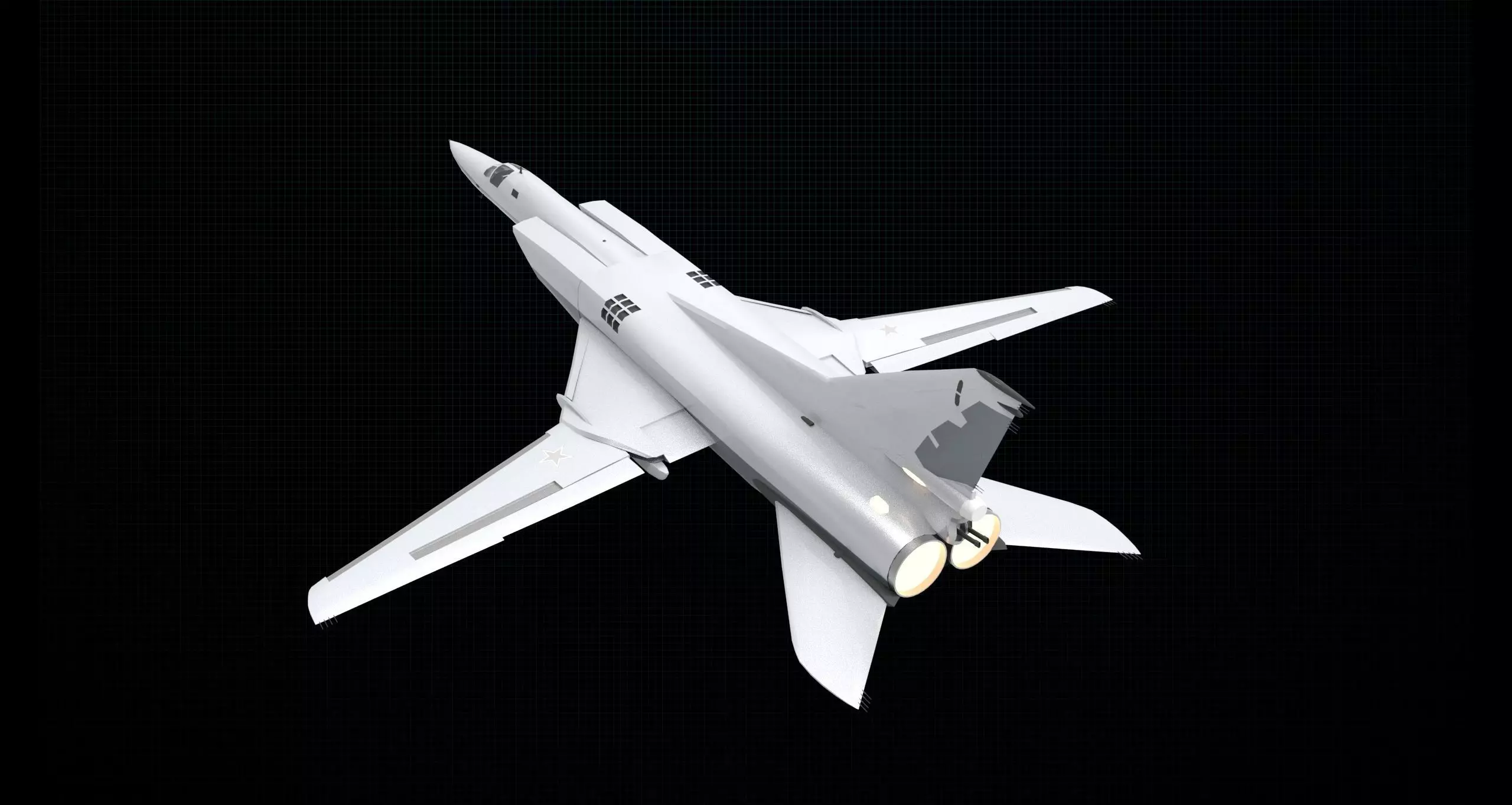 Tupolev TU-22M 3D model_0
