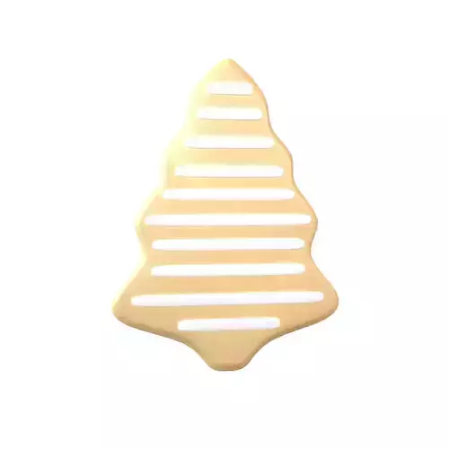 Christmas Tree Cookies V2 001 Low-poly 3D model