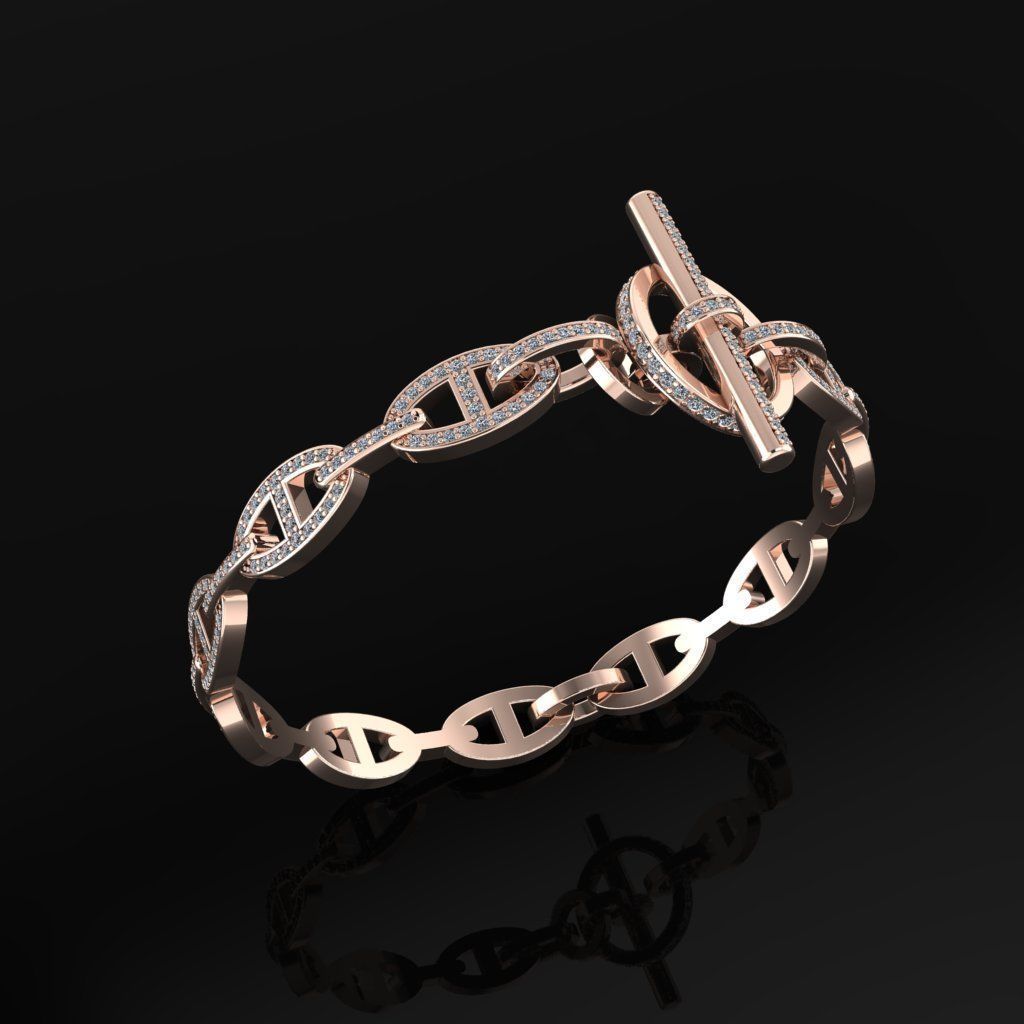 Bracelet 01 3D print model_1