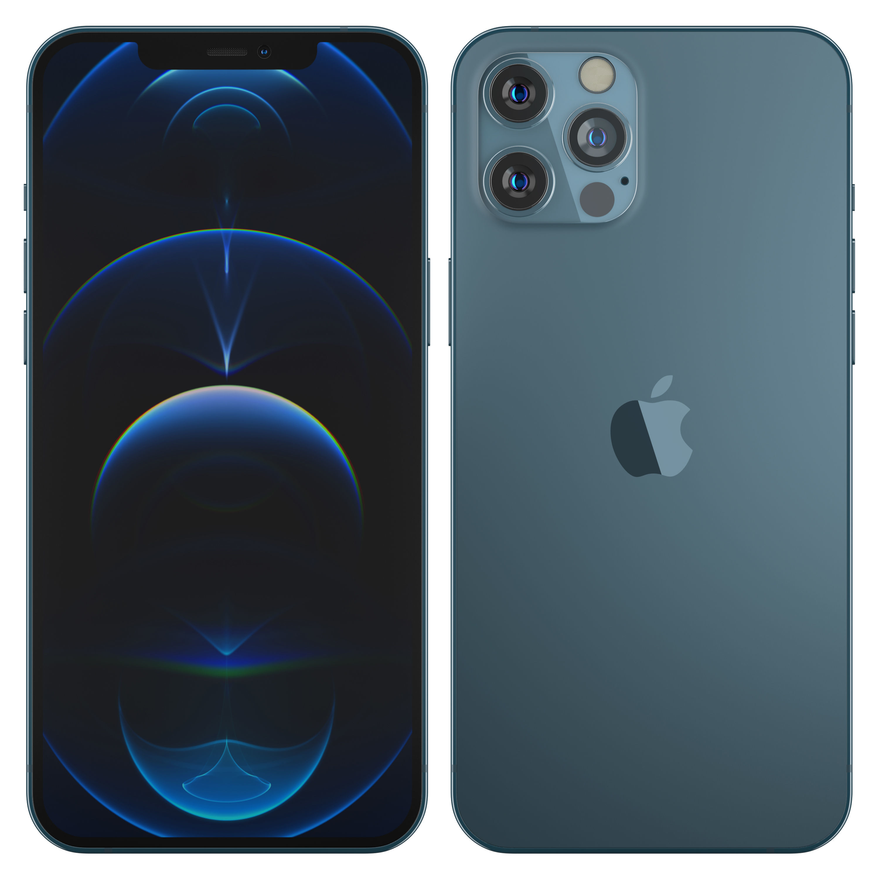 Apple iphone 12 pro Max 3D model_4
