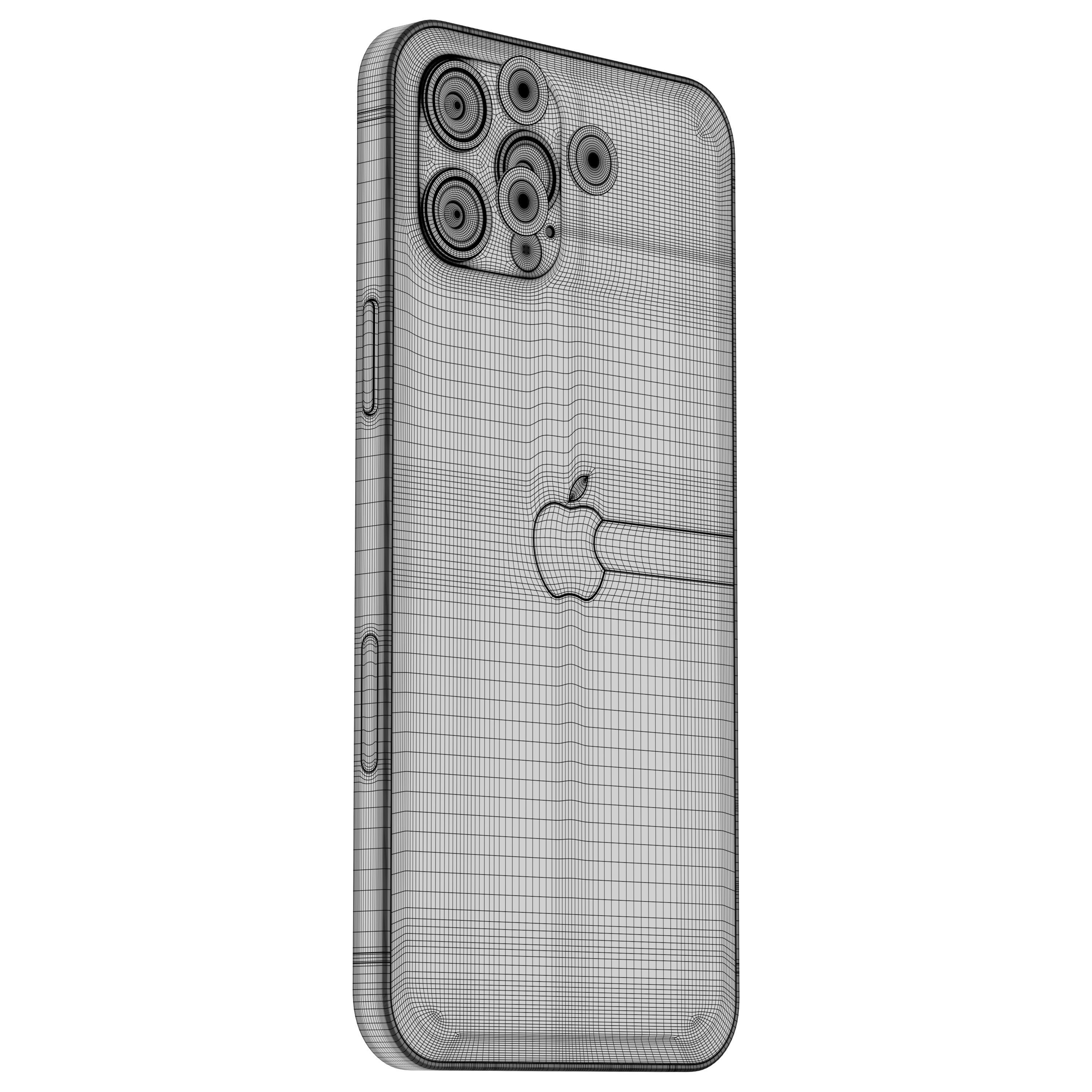 Apple iphone 12 pro Max 3D model_7