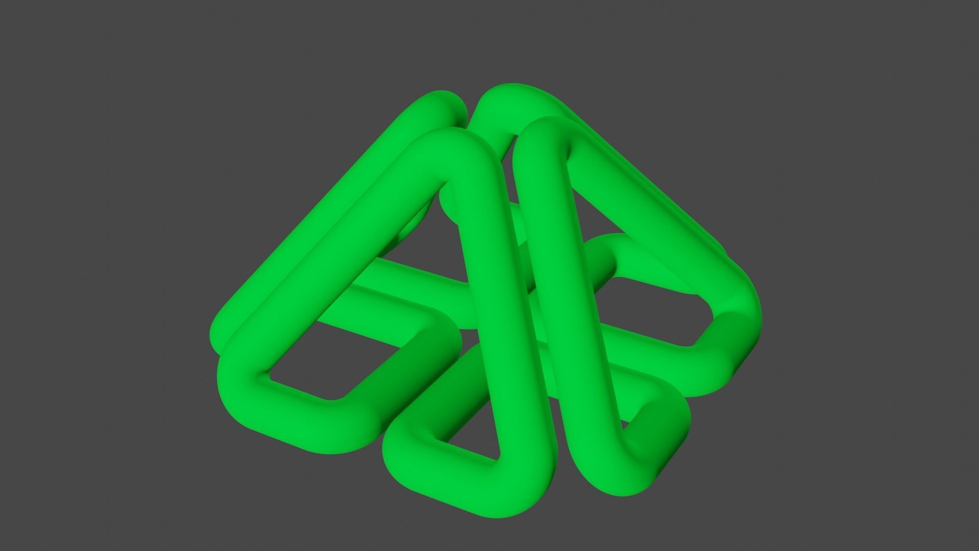 Interesting 3D printable one line object Free 3D print model_3