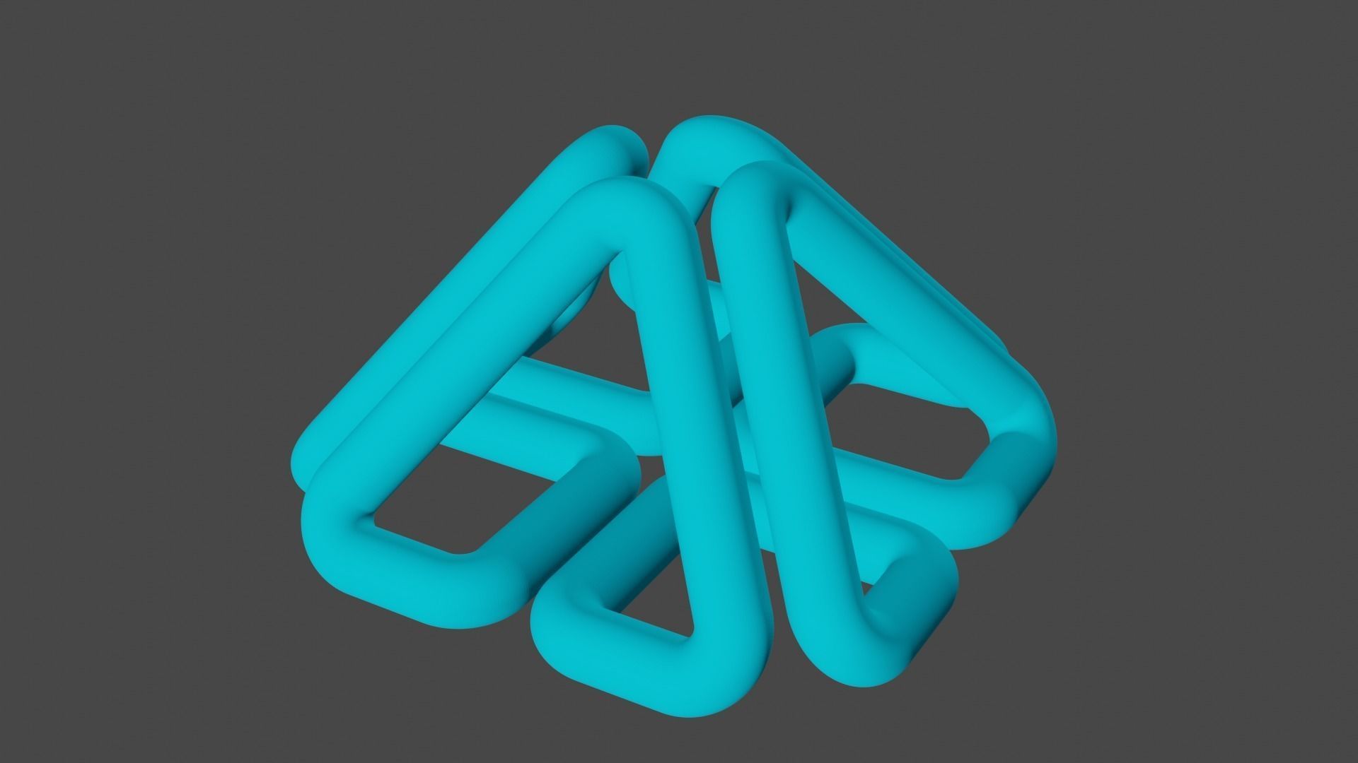 Interesting 3D printable one line object Free 3D print model_4