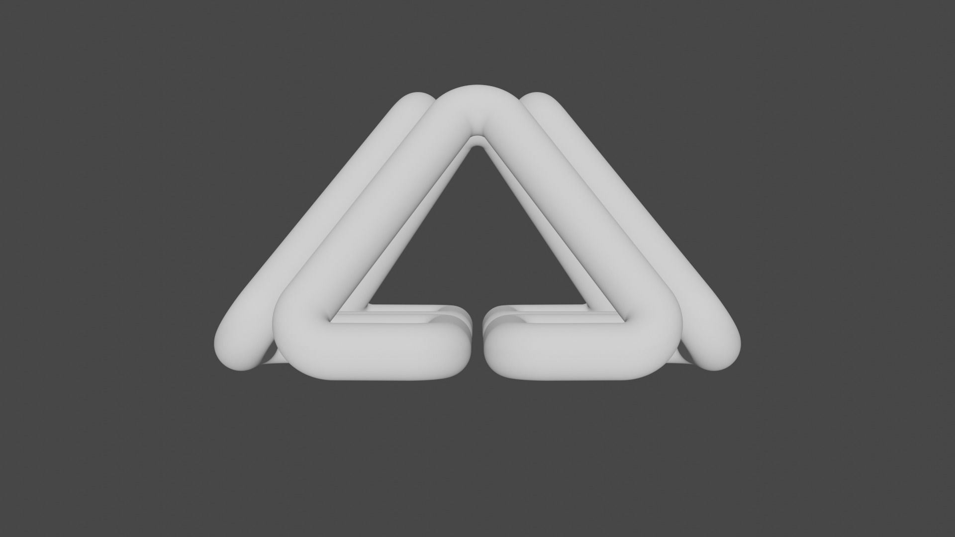 Interesting 3D printable one line object Free 3D print model_2