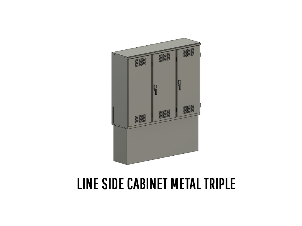 LINE-0036 Line side detail set for Sweden H0-scale 24 items 3D print model_6