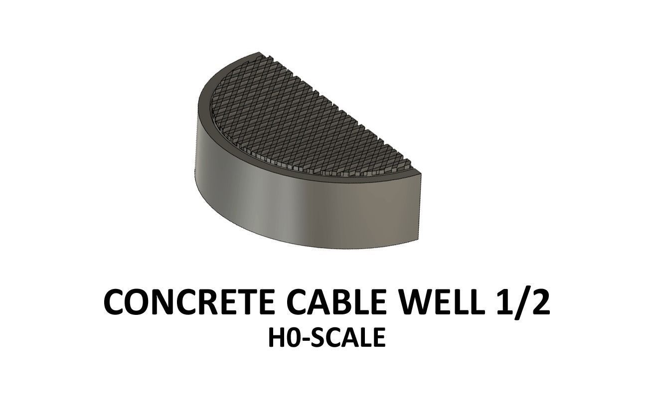 LINE-0036 Line side detail set for Sweden H0-scale 24 items 3D print model_10