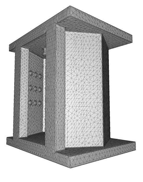 Wooden Elevator Toy Low-poly 3D model_5