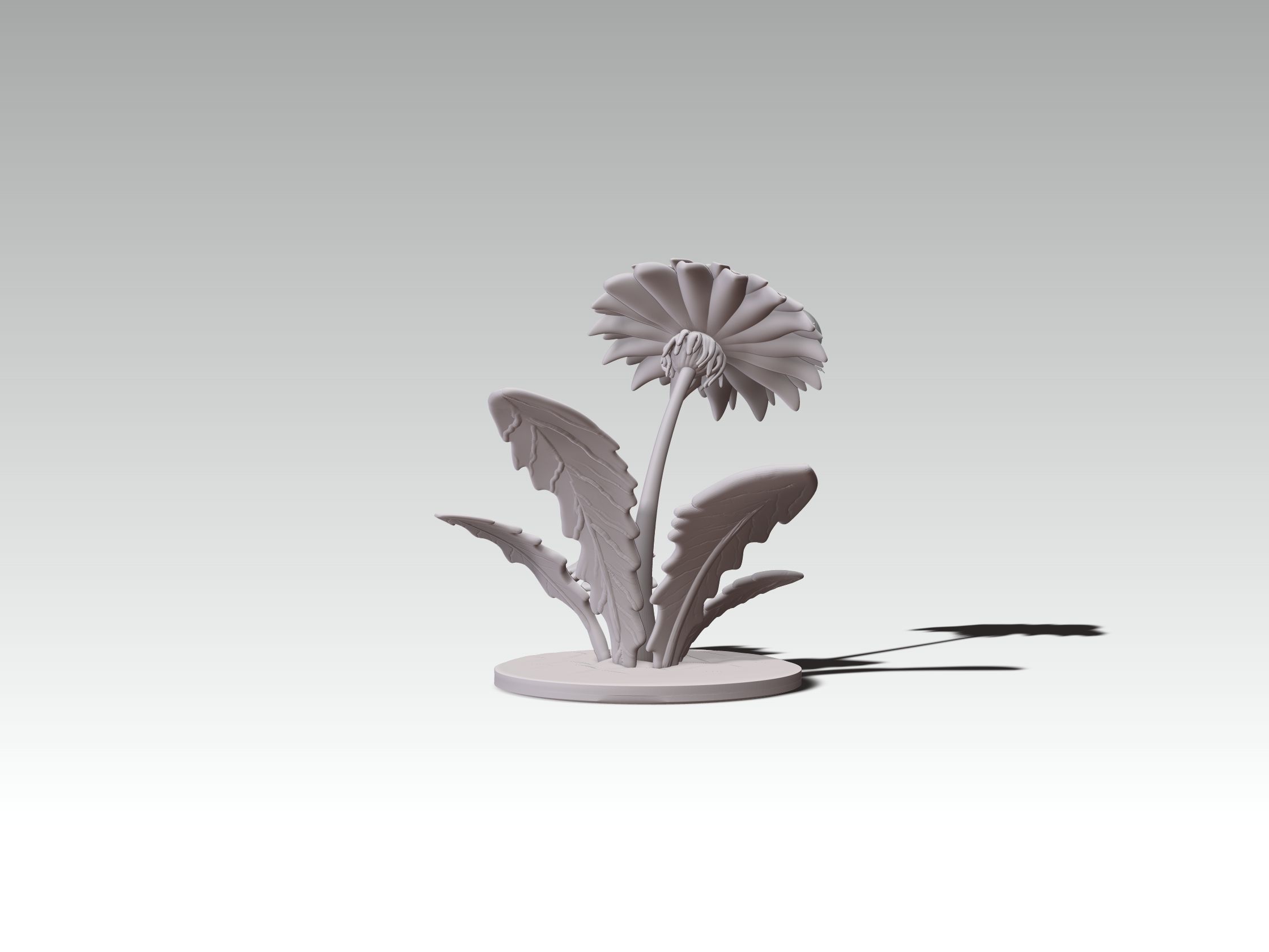 printready LADYBUG and FLOWER 3D print model_16