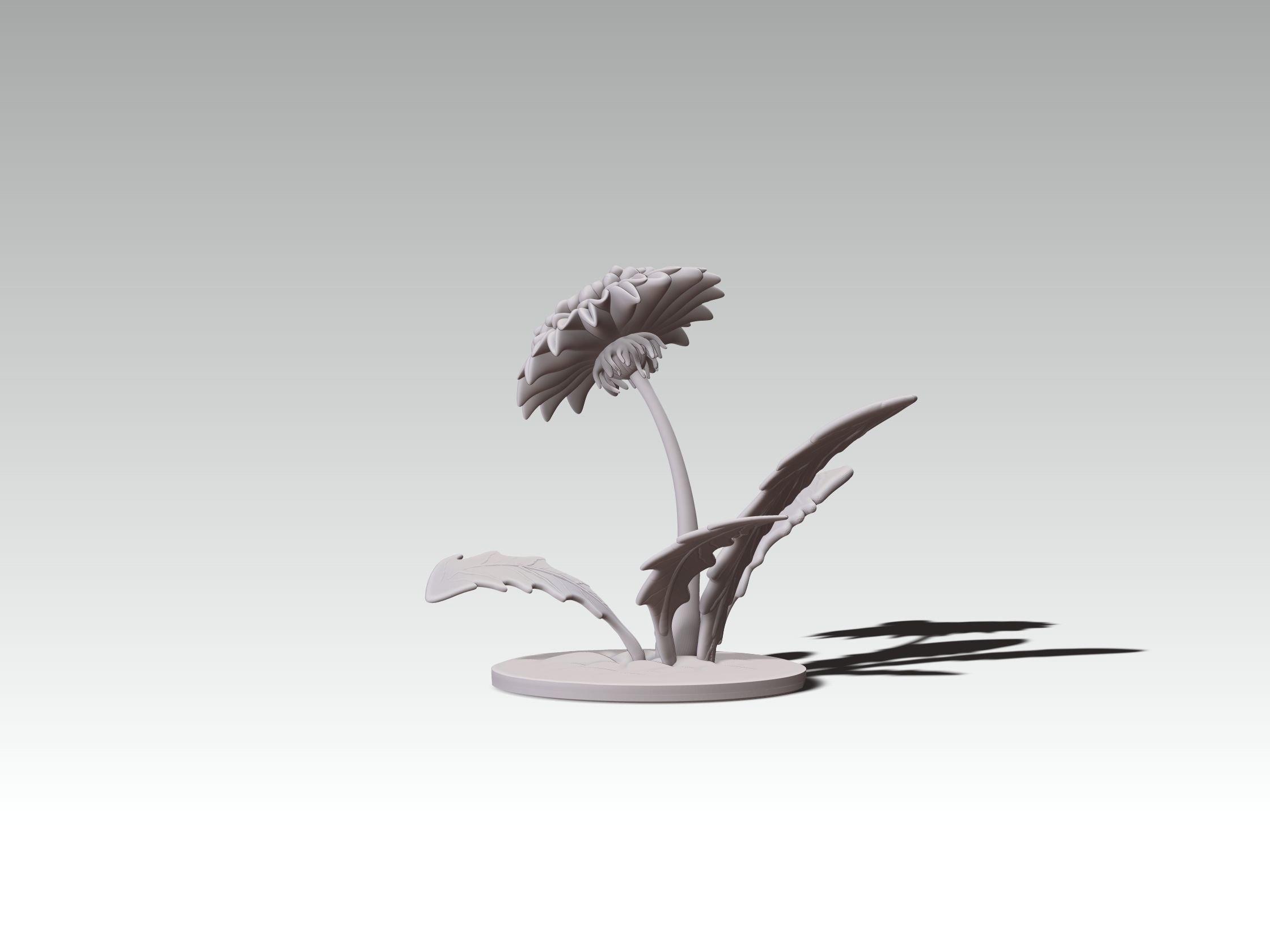 printready LADYBUG and FLOWER 3D print model_15