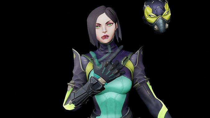 Viper Valorant Model 3D model